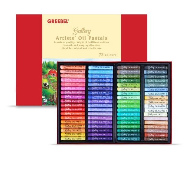 

ARTIST OIL PASTEL CRAYON GREEBEL 72 WARNA