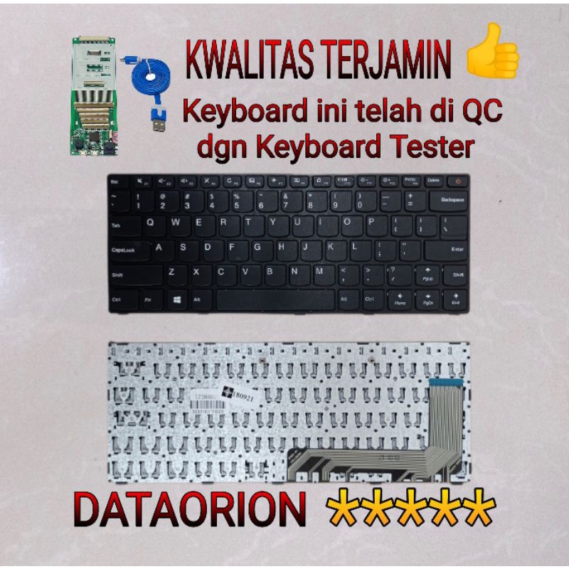 Keyboard Lenovo Ideapad 110-14ISK series soket pingir