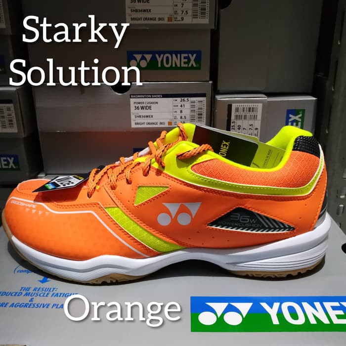 Sepatu Bulutangkis Yonex SHB36W SHB 36 SHB 36W Original - Orange