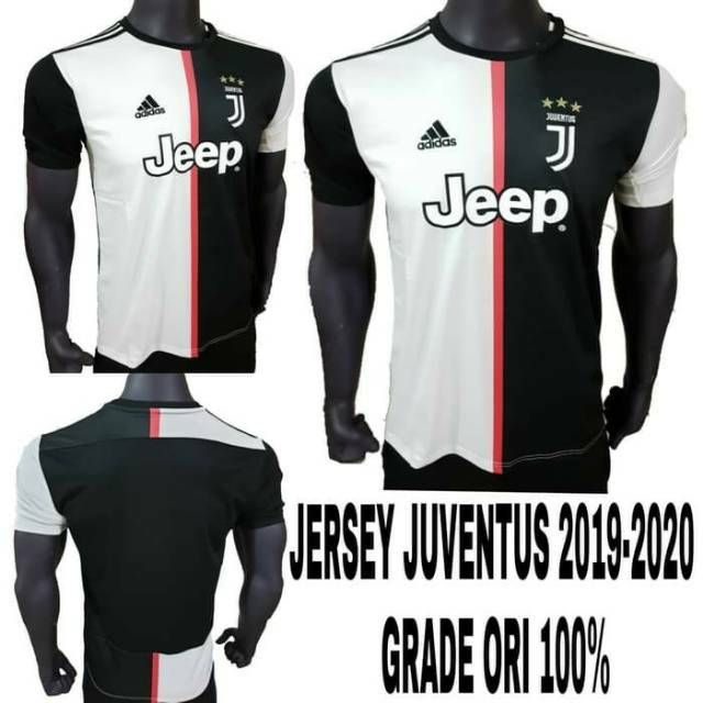 JERSEY BOLA JUVENTUS HOME OFFICIAL 2019/2020 GRADE ORI Import