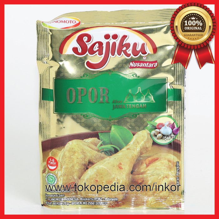

Sajiku Nusantara Opor Khas Jawa Tengah Sachet 25Gr