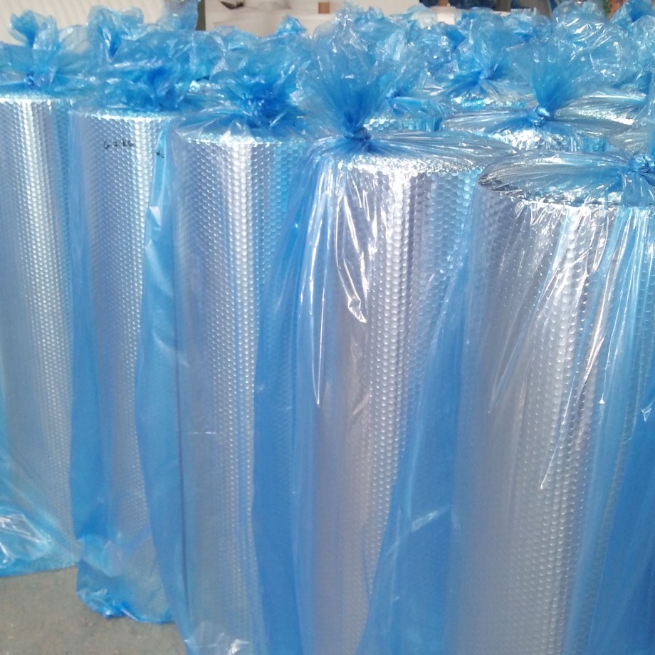 BUBBLE FOIL Murah Aluminium Foil Bubble Aluminium Peredam Panas Insulasi Atap Metalizing ROLL Besar