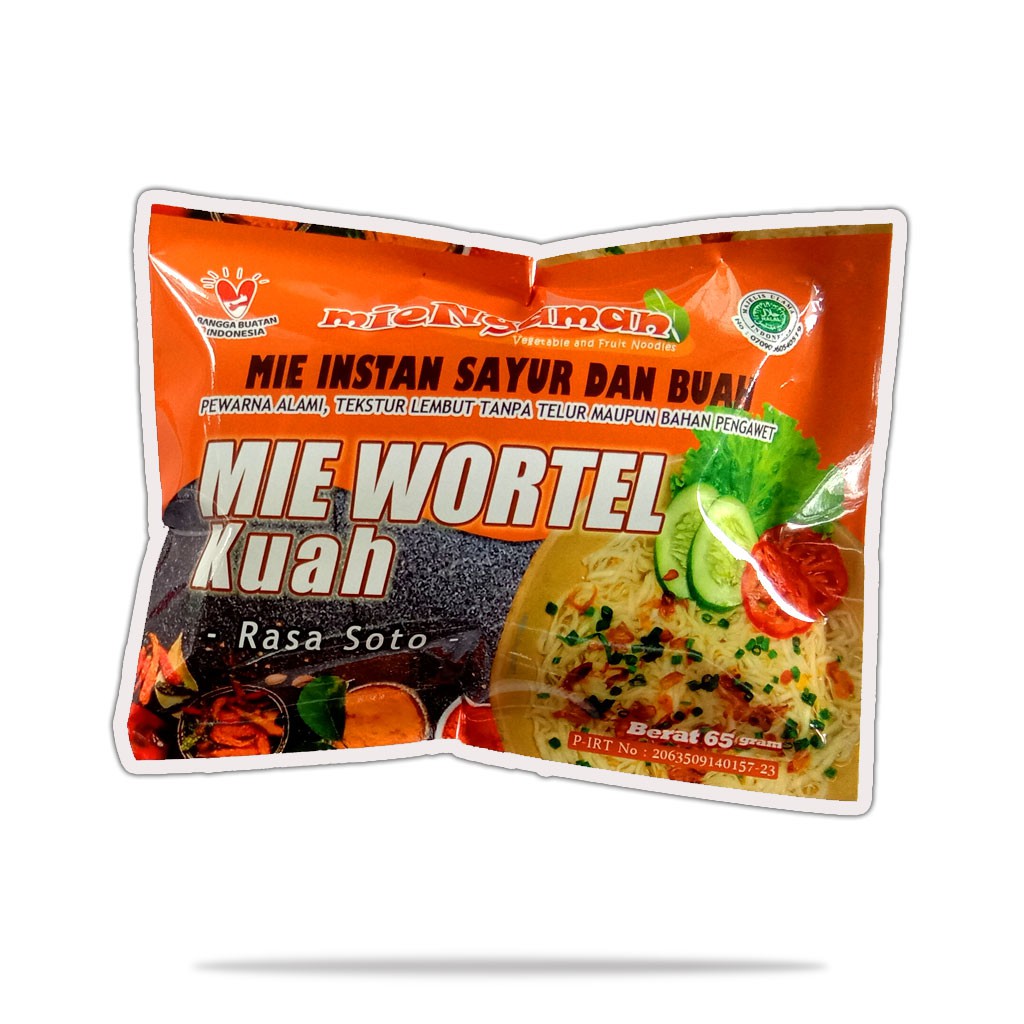 

MIE NYAMAN Mie Sayur Wortel Kuah 65gr