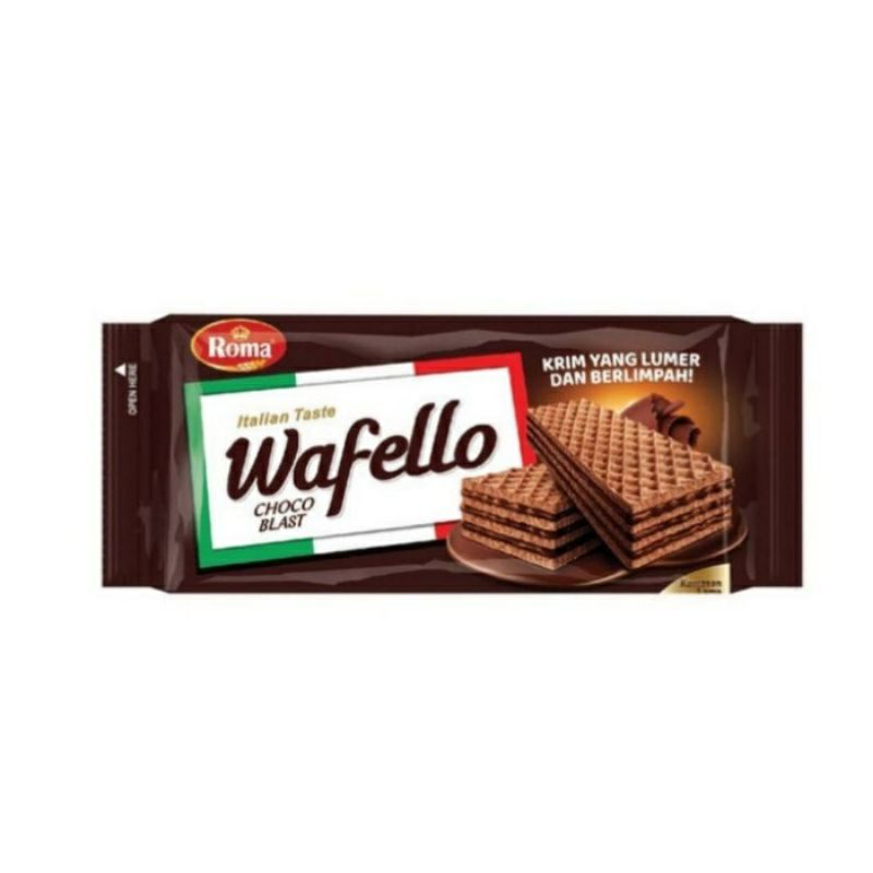 

Wafello wafer italia Choco blast Butter caramel