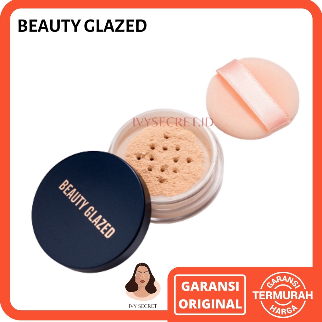 Beauty Glazed Loose Powder Beauty Glazed Bedak Tabur Beauty Glazed Setting Powder BeautyGlazed Bedak Beauty Glazed Powder