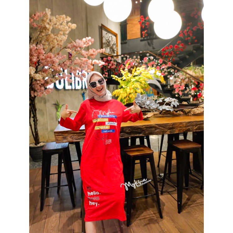 MIDI DRESS MYKHA ORIGINAL RED