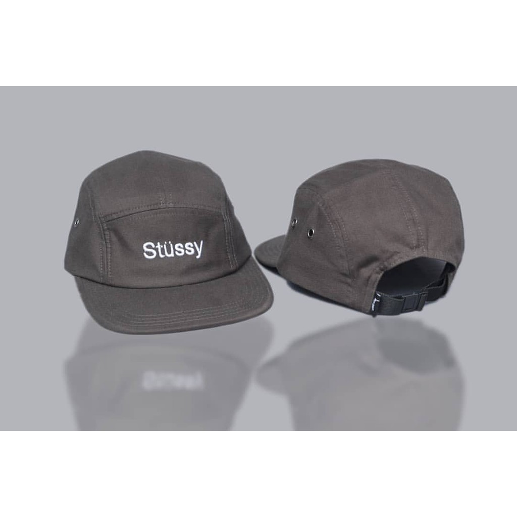 5 Panel Stussy Font Embordired