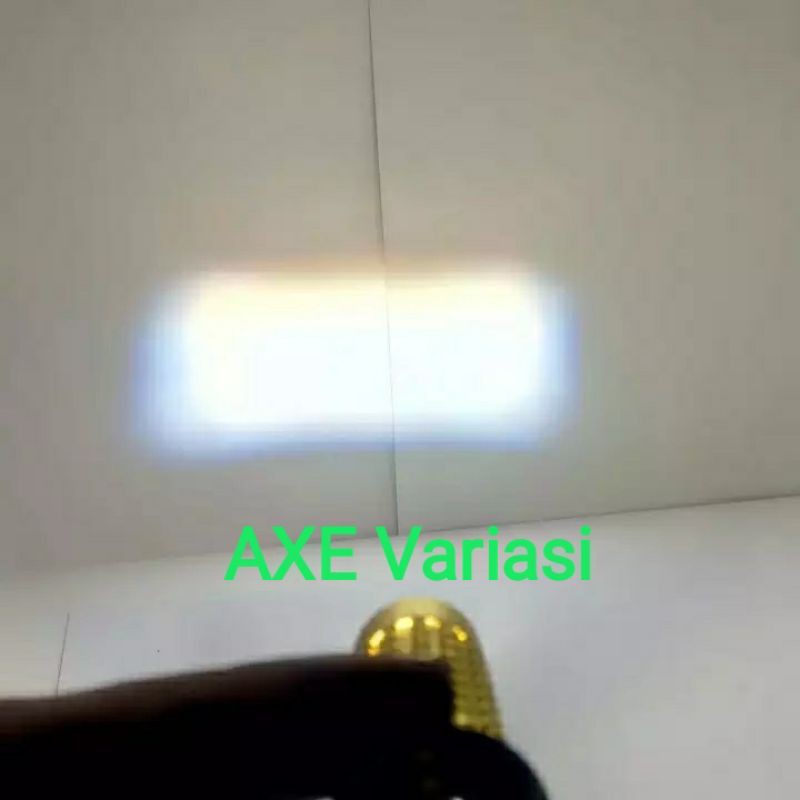 lampu led depan laser H6 2 warna kuning putih hi low