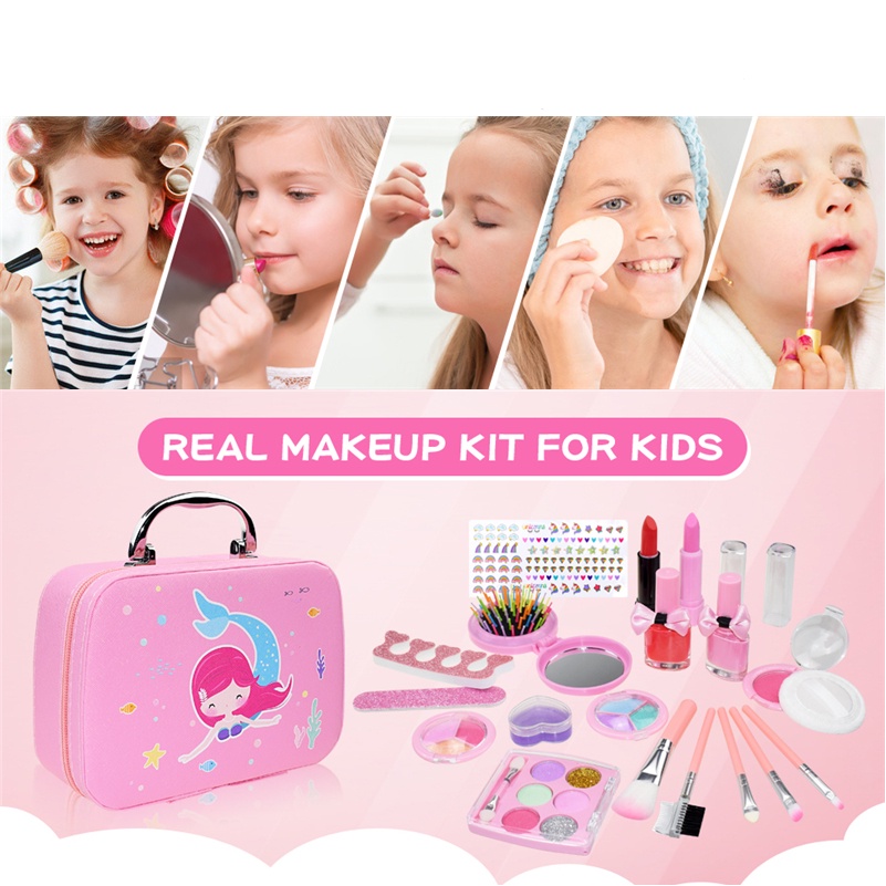 Anak Kasus Kosmetik Peralatan Kecantikan make up anak alat dandan anak