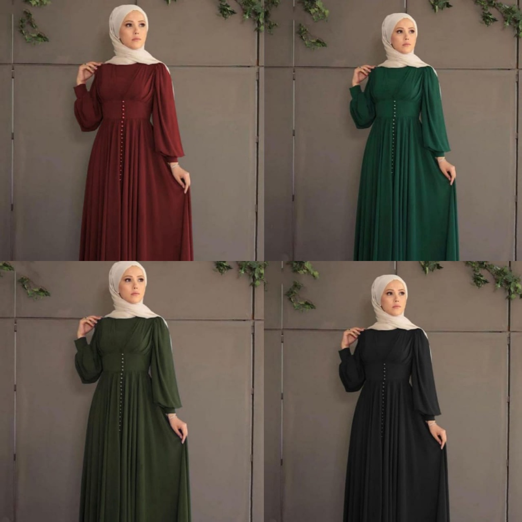 JASMINE DRESS-dress wanita / dress korea / dress polos / dress murah / dress wan