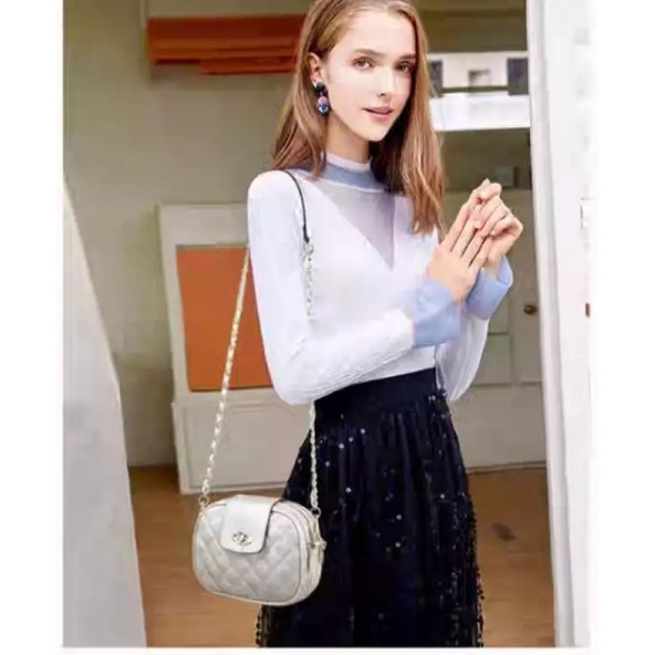 Tas Wanita Tas Selempang Wanita Remaja Tas Rantai Wanita Tas Sling Bag Wanita Korea Terbaru