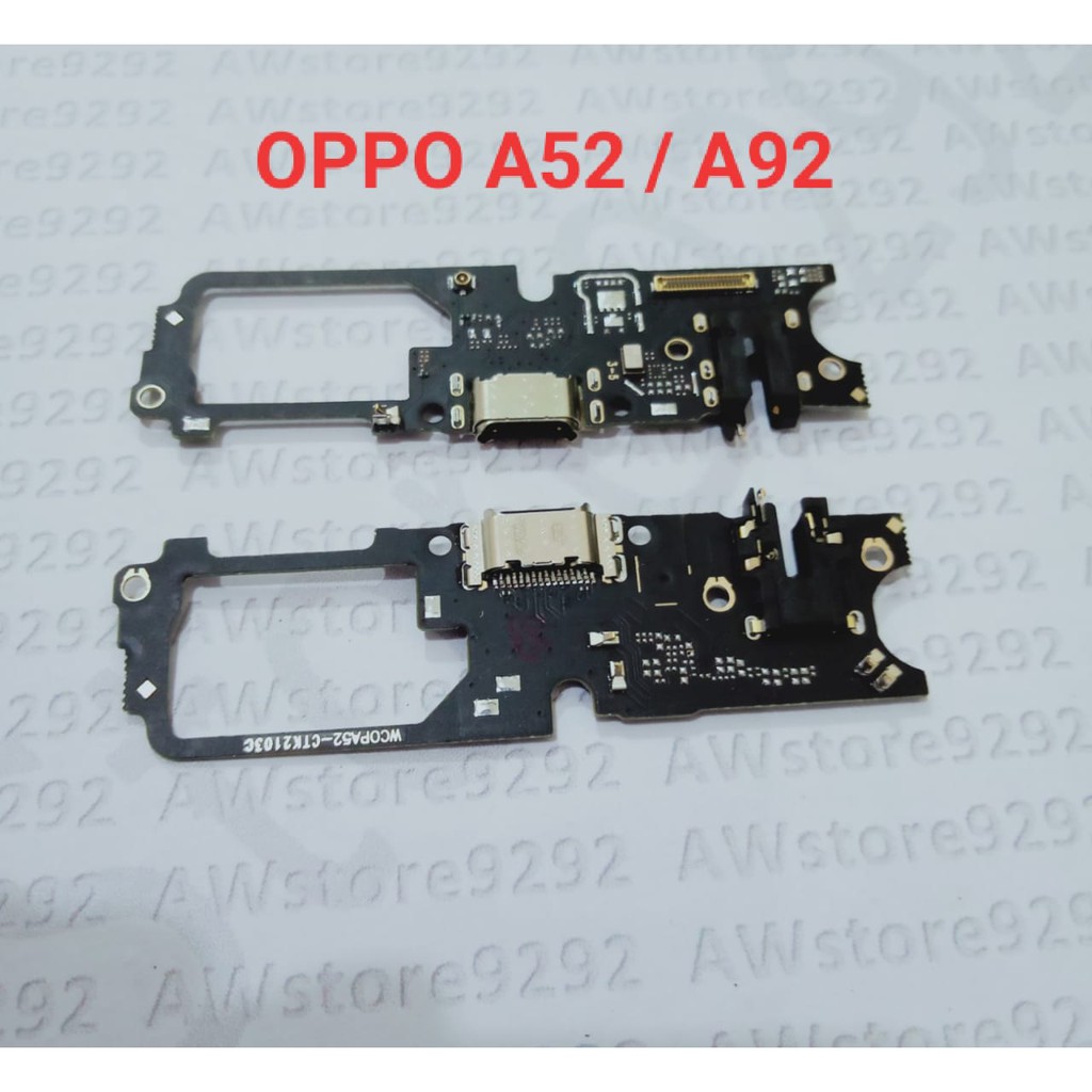 Flexible fleksibel Konektor Charger Oppo A52 / A92 Papan PCB Con Cas