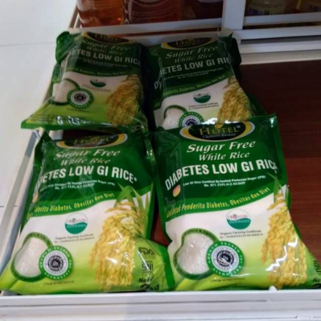 BERAS HOTEL SUGAR FREE 2KG