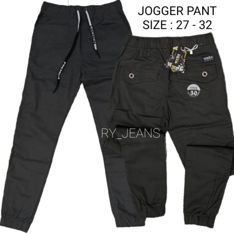 Joger pant pria celana panjang pria celana joger celana kain chinos