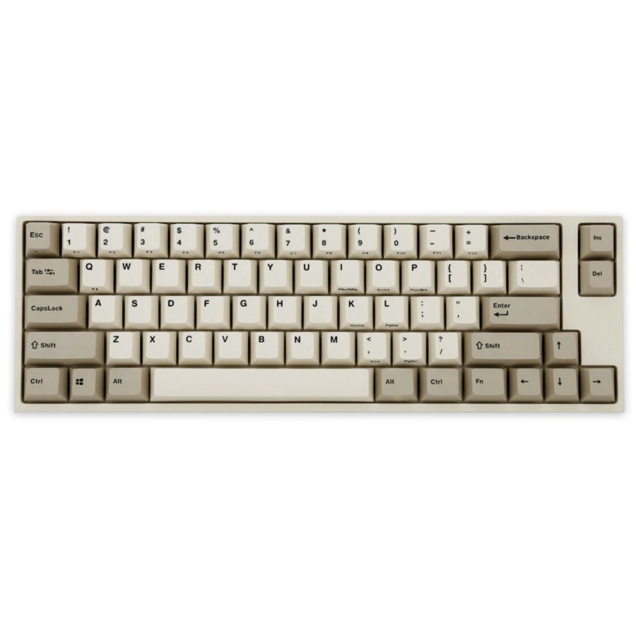 Leopold FC660MBT White Bluetooth 65% DoubleShotPBT Mechanical Keyboard