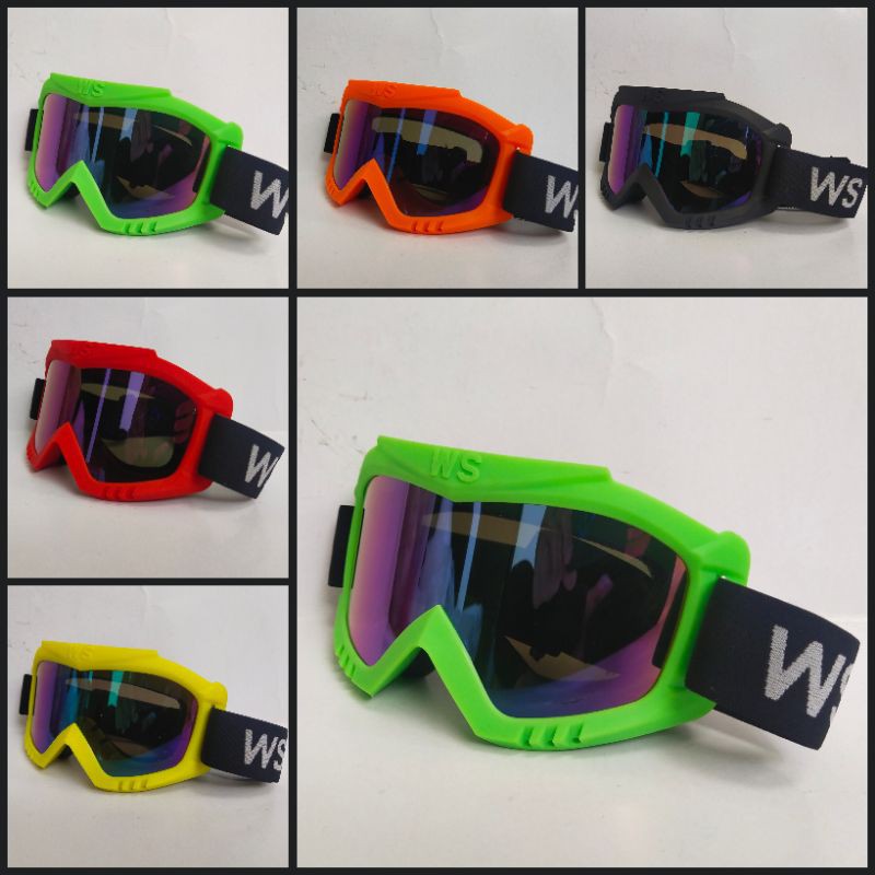 KACAMATA GOGEL CROSS 100% ORIGINAL MERK WS