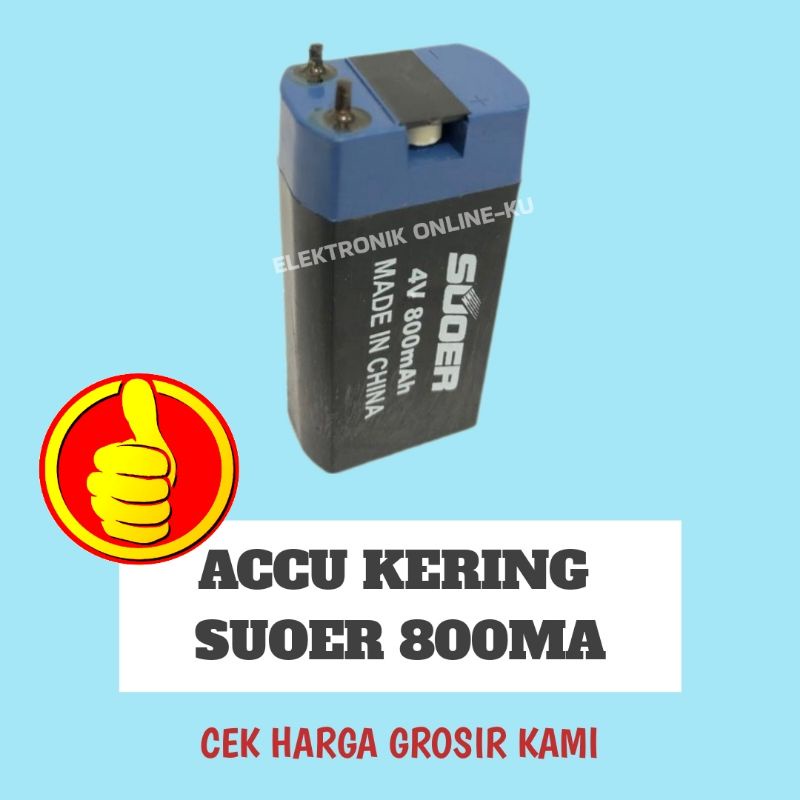 ACCU KERING SUOER 800MA 4V