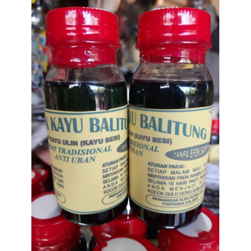 Minyak Kayu balitung+buah ulin(kayu besi)