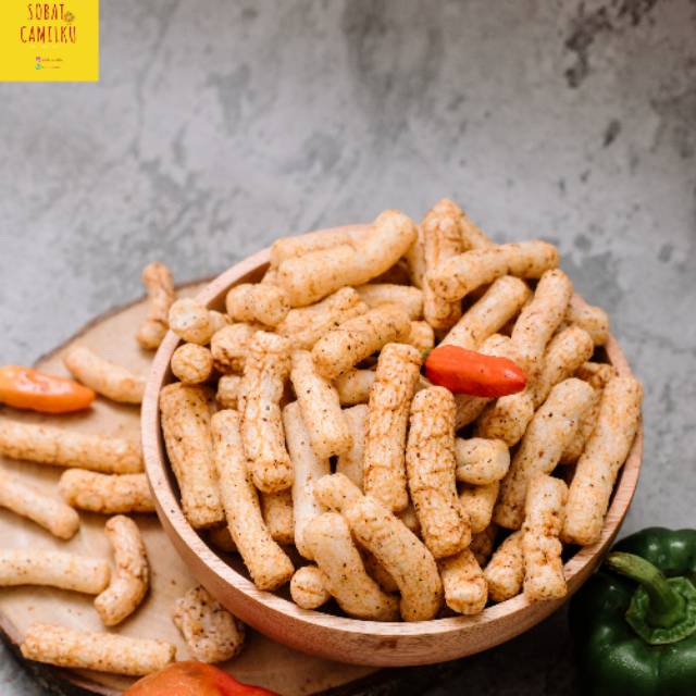 

KERUPUK IKAN TENGGIRI (PEDAS GURIH) SOMIN