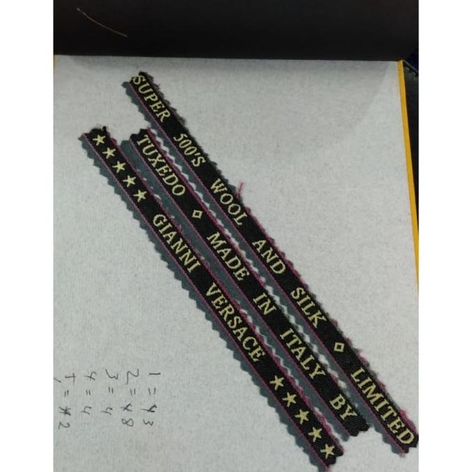 Kain Celana GIANNI VERSACE Super 500's Wool (Made In Italy)