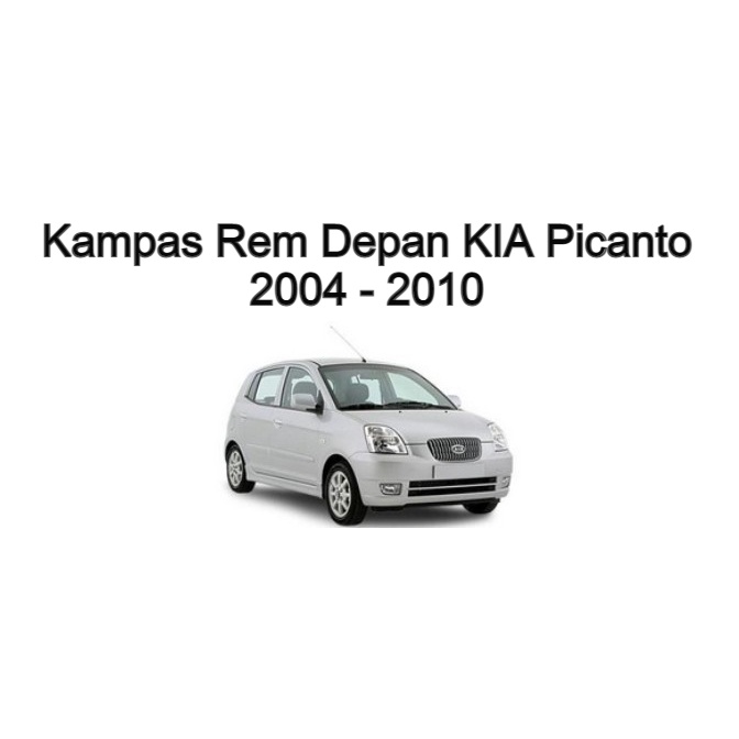 Kampas Rem Depan KIA Picanto 2004-2010 - BENDIX Brake Pad DB1755