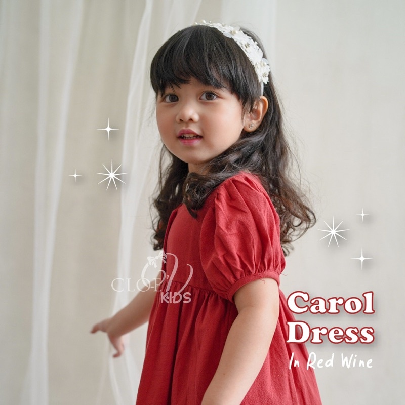 CLOEVKIDS - Dress Anak Perempuan Katun Carol