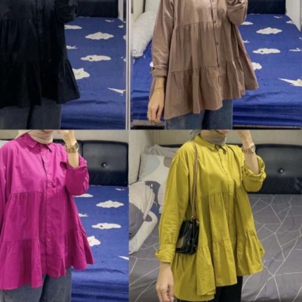 DISKON  3.3 DITA BLOUSE/ATASAN WANITA BLOUSE [KODE 336]