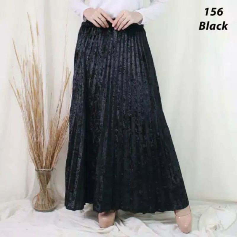 ROK VELVET PKISKET BLUDRU / ROK BLUDRU PLISKET