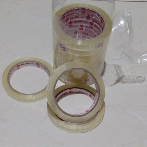 

isolasisolasi / Solatip / Selotip bening Lebar: 12mm (1/2 INCH)Panjang: 72 Yard