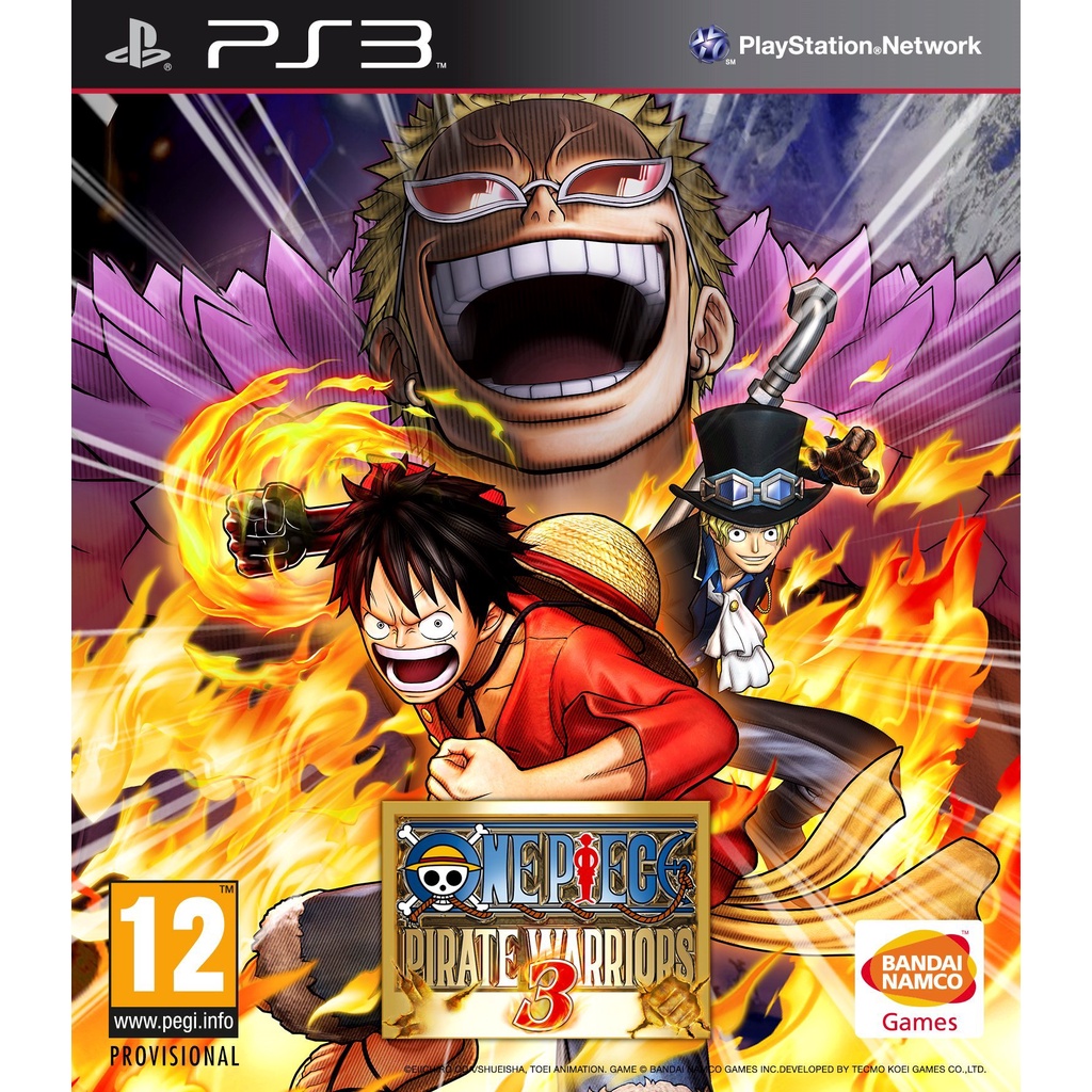 DVD Kaset Game PS3 PKG Multiman HEN One Piece Pirate Warrior 3 BAHASA INGGRIS