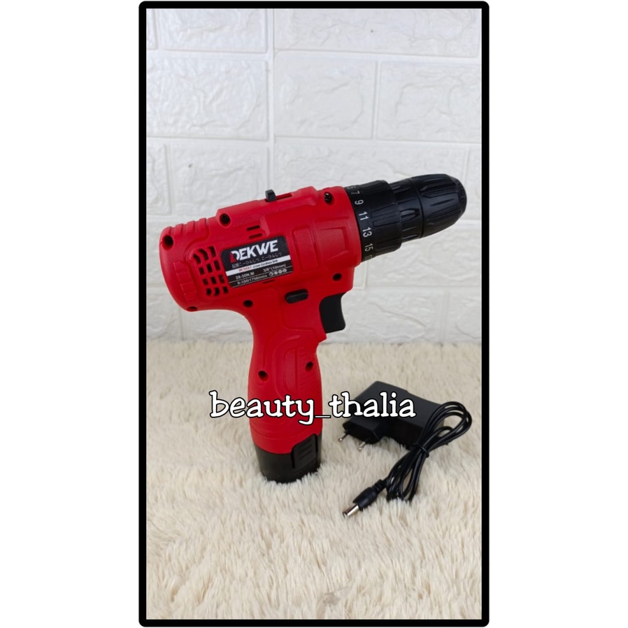 Mesin Bor /Cordless DEKWE 12V-single