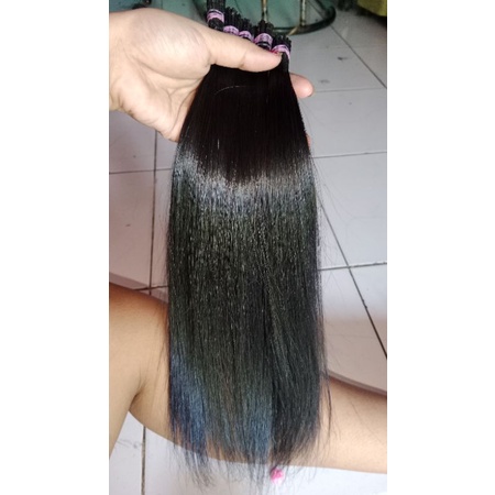 rambut sambung asli uk 30cm