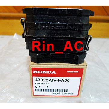 ORIGINAL OEM Kampas Rem Belakang Cakram Brake Pad Mobil Honda New CRV RD RE RM Gen 2 & 3 & 4 Tahun 2