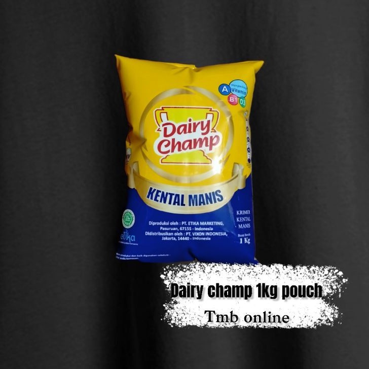 

Dairy champ 1kg kemasan pouch