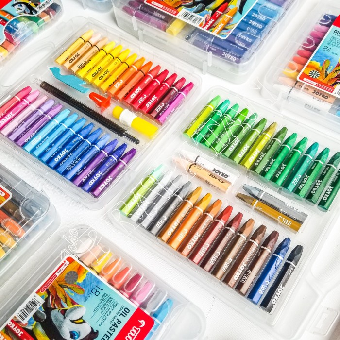 

PASTEL-DRY-OIL- CRAYON / KRAYON TITI OIL PASTEL 55 WARNA -OIL-DRY-PASTEL.