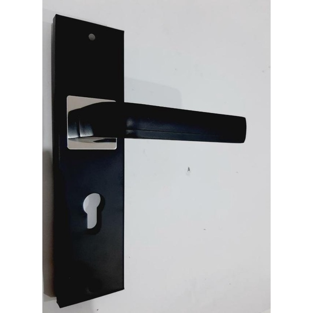 KUNCI PINTU/GAGANG PINTU/HANDLE TANGGUNG VIRENZZO BLACK SERIES