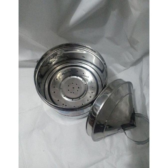 Open Ds] Dandang Kukus Nasi 3Kg Stenlis