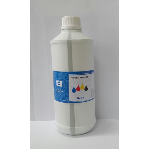 Tinta Sublim INKU @ 1Liter (Harga 1 Set / CMYK 4 botol)