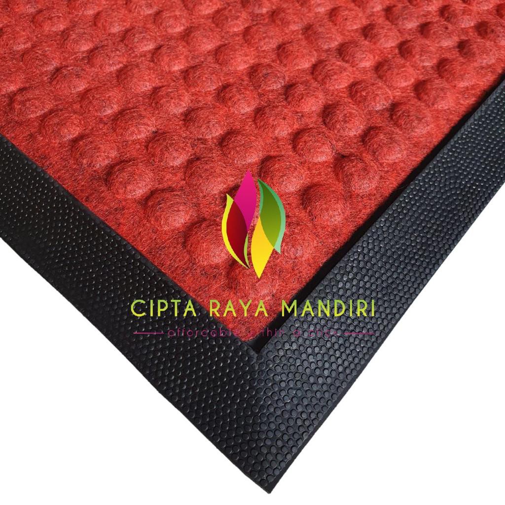 Keset Karpet Karet Bludru Anti Slip 50 x 70 - LIS