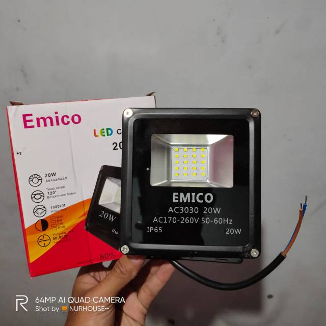 lampu sorot taman led rgb 20 watt lampu hias taman