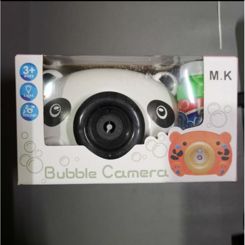 Mainan bubble camera animal lucu gelembung sabun