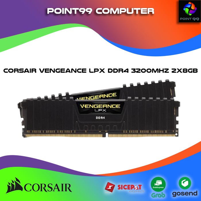 Corsair Vengeance LPX DDR4 2x8GB (16GB) 3200Mhz - Memory PC Corsair 16GB C16