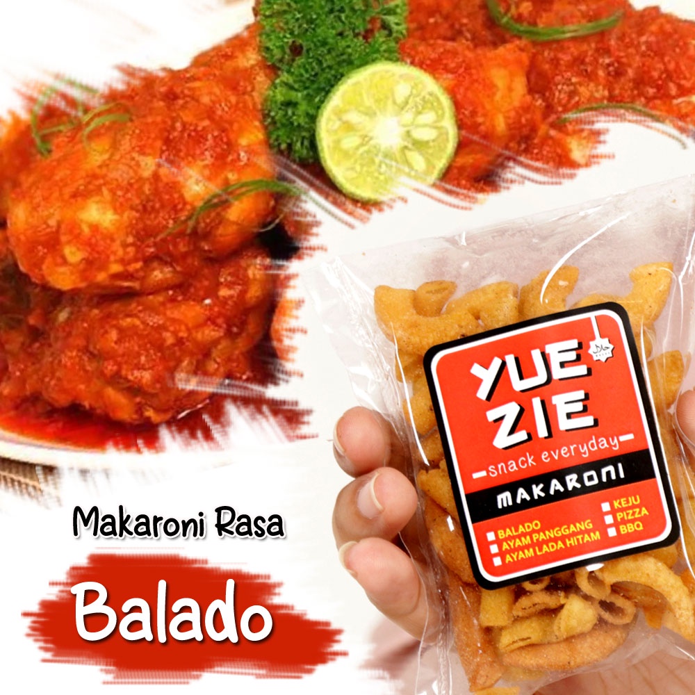 

Makaroni Rasa Balado Renyah dan Lezat