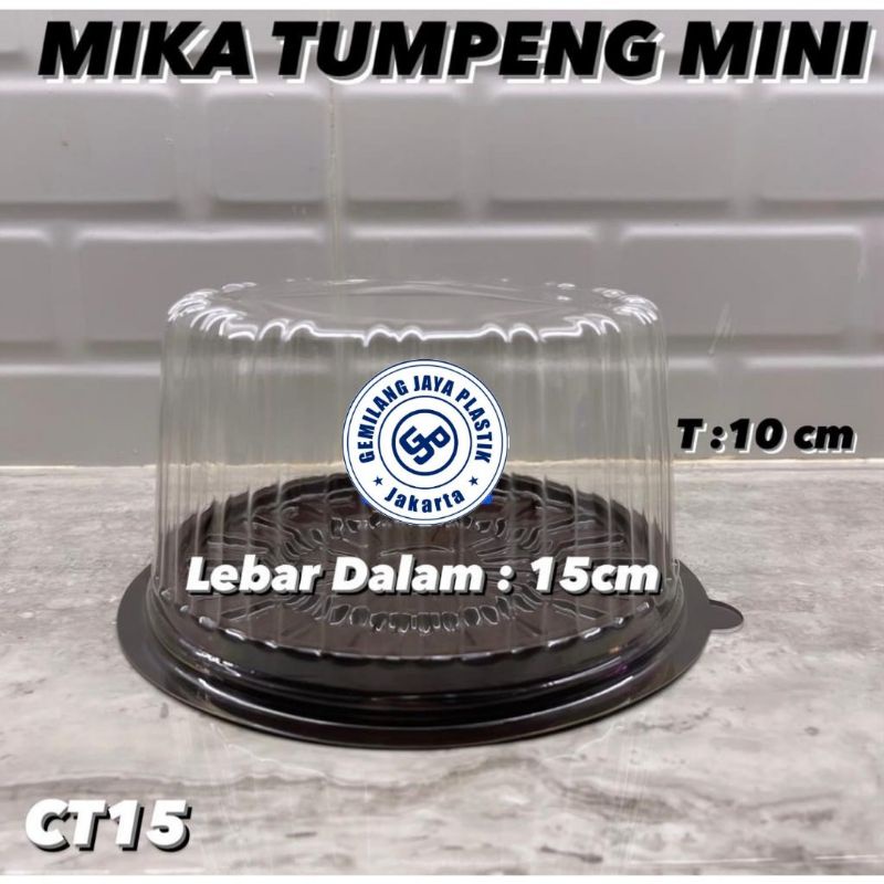 Mika Tumpeng Mini 15cm / Mika Tumpeng D 15 / CT 15 / Mika Tumpeng Plastik