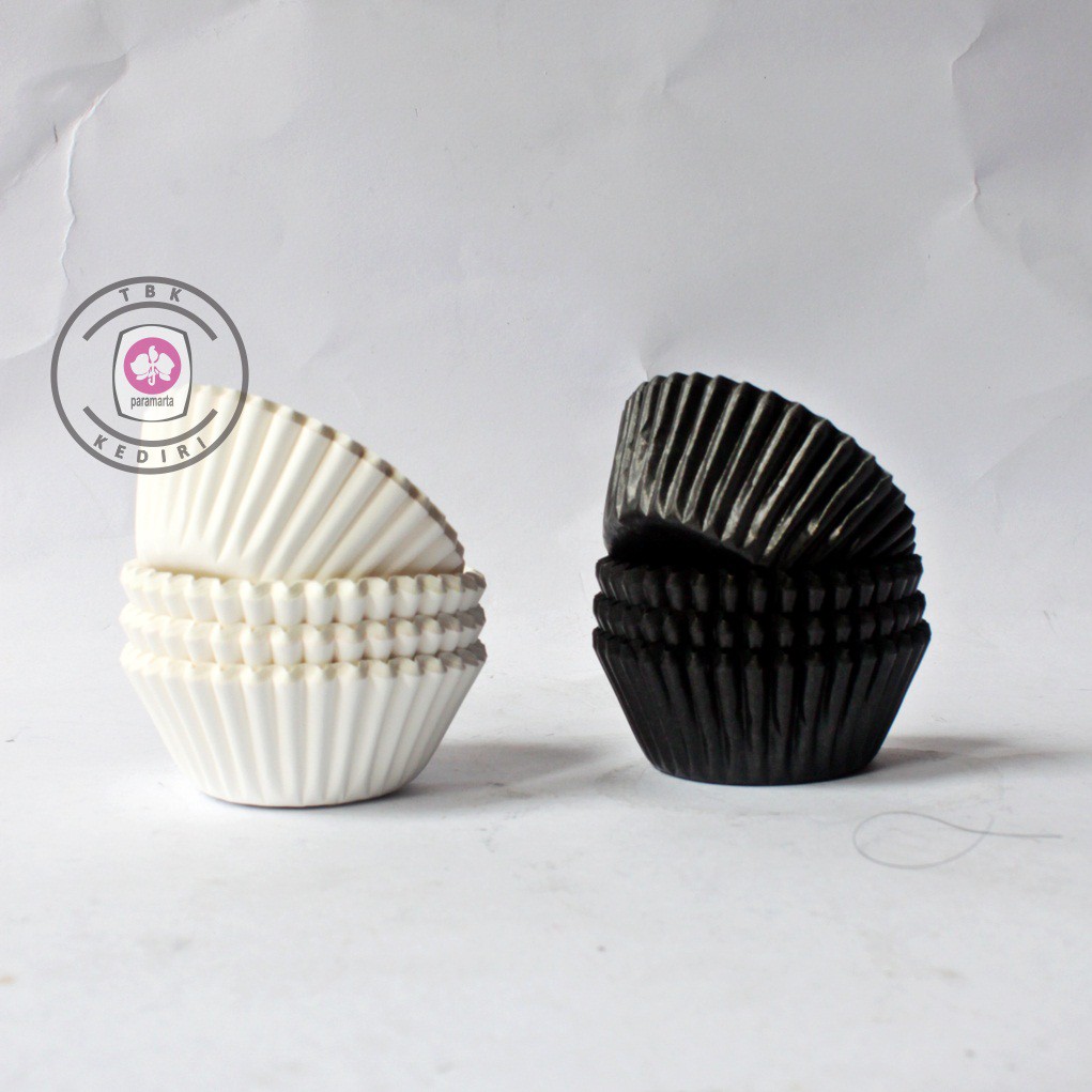 DIVA PAPER CUP CASE WARNA TUNGGAL 7 CM [100 PCS] / CUP DIVA 7.0 PUTIH / CUP DIVA 7.0 HITAM