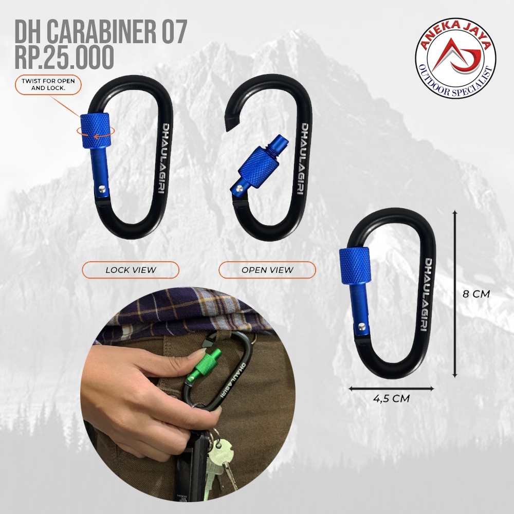 KARABINER DHAULAGIRI 07 CARABINER