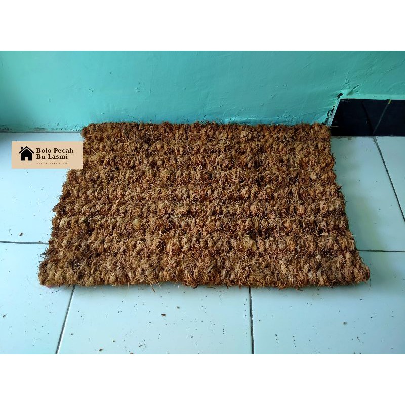 Keset Serabut Sabut Ijuk Kelapa Polos / Keset Sabut Kelapa / Keset Ijuk Kelapa / Keset Serabut Kelap