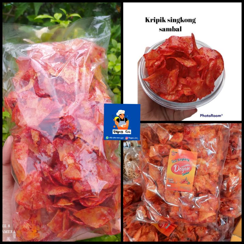 

KRIPIK SINGKONG SAMBAL DOYAN / KRIPIK SINGKONG SAMBAL / KRIPIK SINGKONG PEDAS MURAH KEDIRI