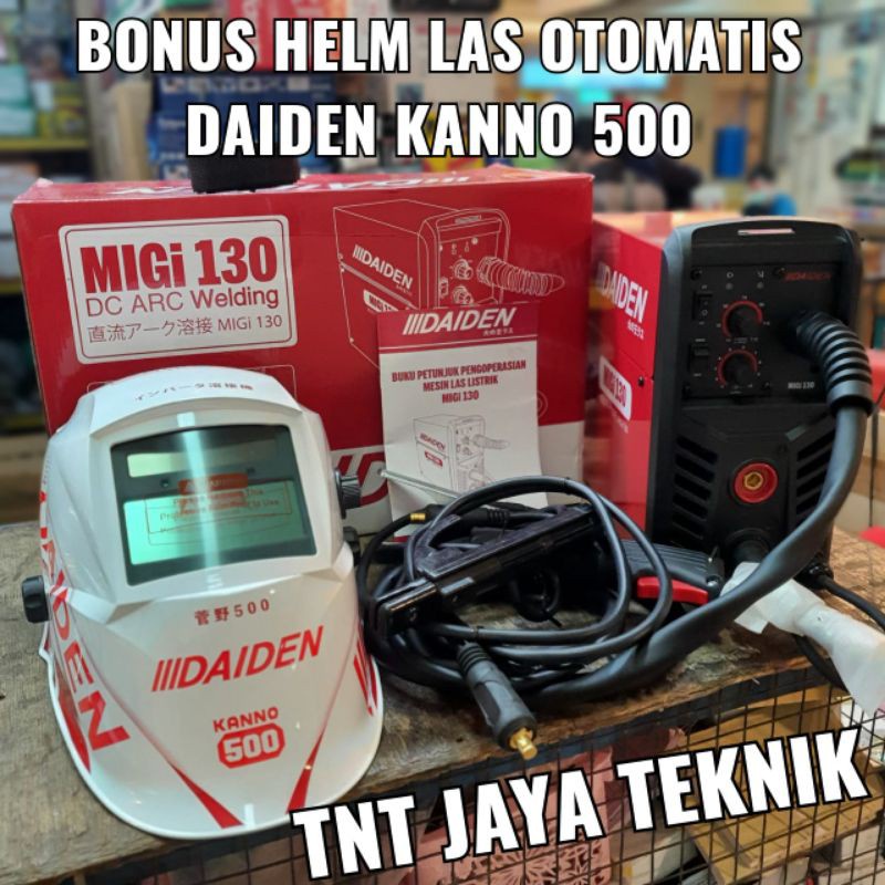 PROMO SALE MESIN LAS DAIDEN MIGI 130 / TRAFO LAS CO2 DAIDEN MIG 130 / TRAVO LAS  DAIDEN MIGi 130