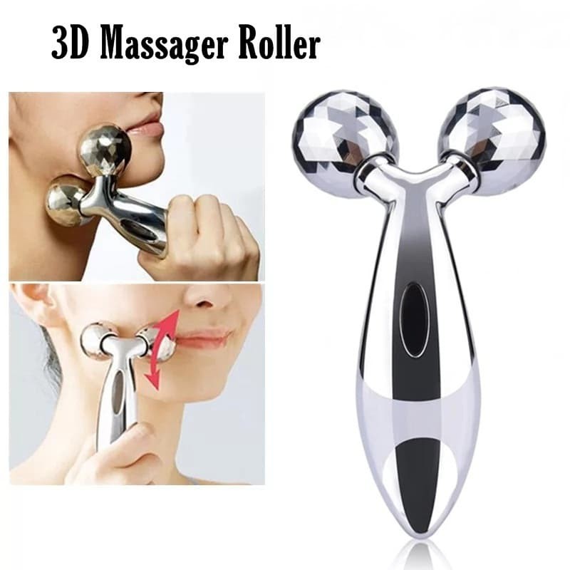 ALAT PIJAT MUKA / FACE ROLLER MULTIFUNGSI ORIGINAL UKURAN BESAR